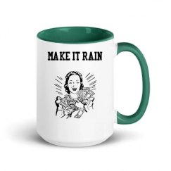 15oz Ceramic Mug with Color Inside