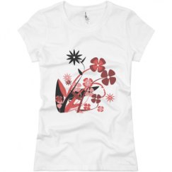 Ladies Slim Fit Basic Promo Jersey Tee