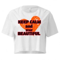 Ladies Festival Cali Crop Top Tee