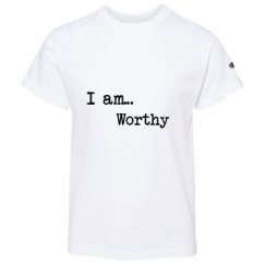 Youth Champion Short Sleeve Tagless Tee