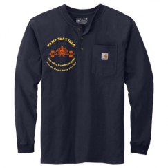 Unisex Carhartt Long Sleeve Henley Tee
