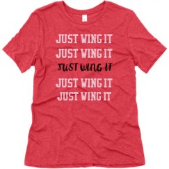 Ladies Relaxed Fit Super Soft Triblend Tee