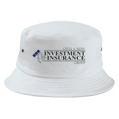 White Bucket Hat