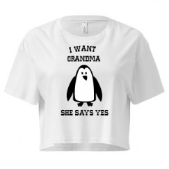 Ladies Festival Cali Crop Top Tee