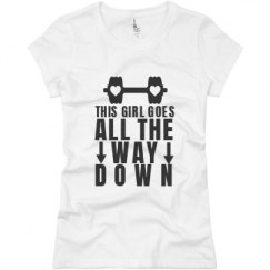 Ladies Slim Fit Basic Promo Jersey Tee