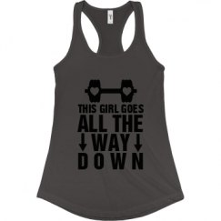 Ladies Slim Fit Racerback Tank Top