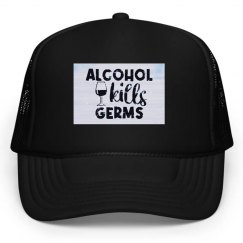 Alcohol Kills Germs Hat