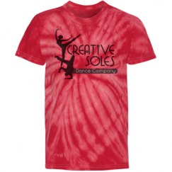 Youth Tie-Dye Cyclone Pinwheel Tee