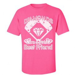 Unisex Ultra Cotton Safety Neon Crewneck Tee