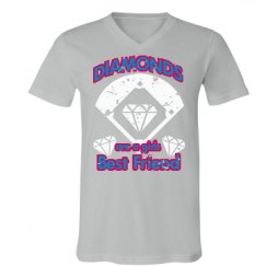 Unisex V-Neck Jersey Tee