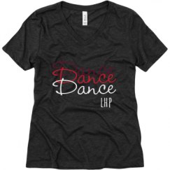 Ladies Relaxed Fit Super Soft Triblend V-Neck Tee