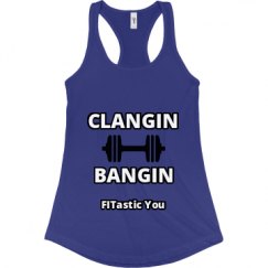Ladies Slim Fit Racerback Tank Top