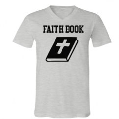 Unisex V-Neck Jersey Tee