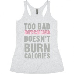 Ladies Slim Fit Super Soft Racerback Triblend Tank