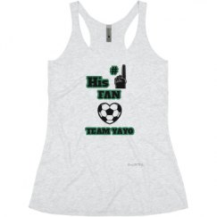 Ladies Slim Fit Super Soft Racerback Triblend Tank