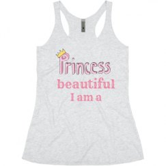 Ladies Slim Fit Super Soft Racerback Triblend Tank