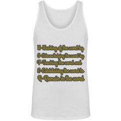 Unisex Jersey Tank Top