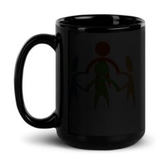 15oz Black Glossy Mug