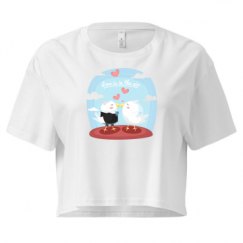 Ladies Festival Cali Crop Top Tee