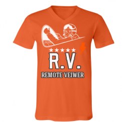 Unisex V-Neck Jersey Tee