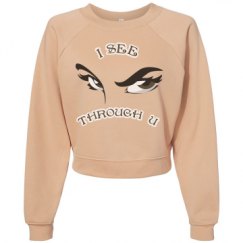 Women's Raglan Pullover Fleece