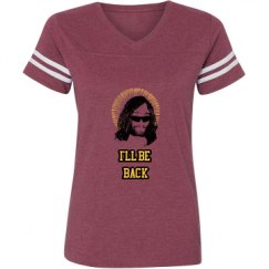 Ladies Relaxed Fit Vintage Sports Tee