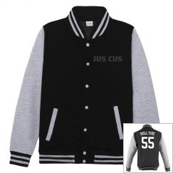JUS CUS Letterman Jacket