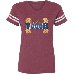GlamTough Vintage style football T-shirt