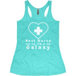 Ladies Slim Fit Super Soft Racerback Triblend Tank