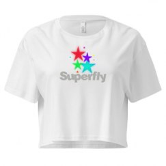 Ladies Festival Cali Crop Top Tee