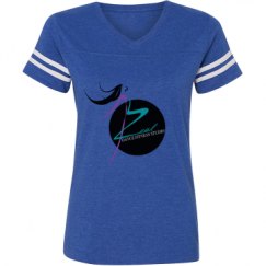 Ladies Relaxed Fit Vintage Sports Tee