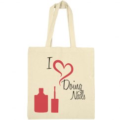 Nails Canvas Bag