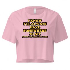 Ladies Festival Cali Crop Top Tee