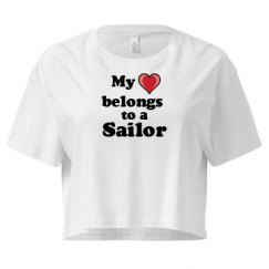 Ladies Festival Cali Crop Top Tee