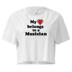 Ladies Festival Cali Crop Top Tee