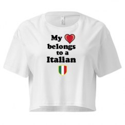 Ladies Festival Cali Crop Top Tee