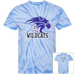 Wildcats Adult Tie Dye