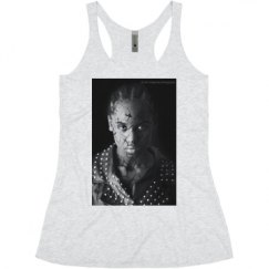 Ladies Slim Fit Super Soft Racerback Triblend Tank