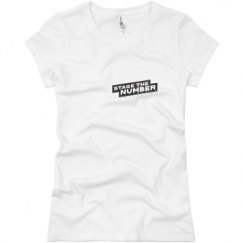 Ladies Slim Fit Basic Promo Jersey Tee