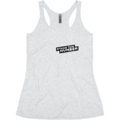 Ladies Slim Fit Super Soft Racerback Triblend Tank