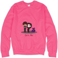 Unisex Neon Crewneck Sweatshirt