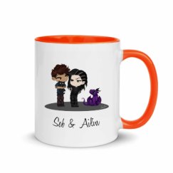 11oz Ceramic Mug with Color Inside