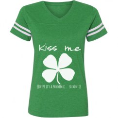 Ladies Relaxed Fit Vintage Sports Tee