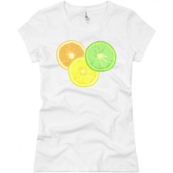 Ladies Slim Fit Basic Promo Jersey Tee