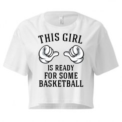 Ladies Festival Cali Crop Top Tee