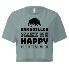 Ladies Festival Cali Crop Top Tee