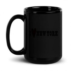 15oz Black Glossy Mug