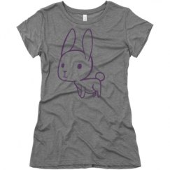 Ladies Slim Fit Super Soft Triblend Tee