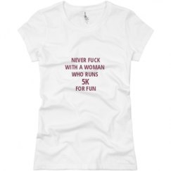 Ladies Slim Fit Basic Promo Jersey Tee