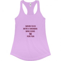 Ladies Slim Fit Racerback Tank Top